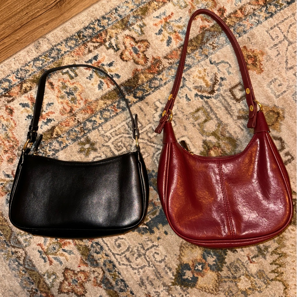 Bundle of Black and Red Purse